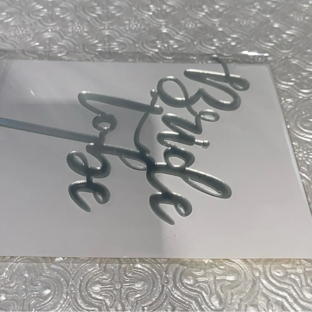 Bridal | Bridal Cake or Cup cake Topper - New Bride To Be Cake Topper | Topper